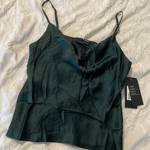 NWT Silk Top XS
